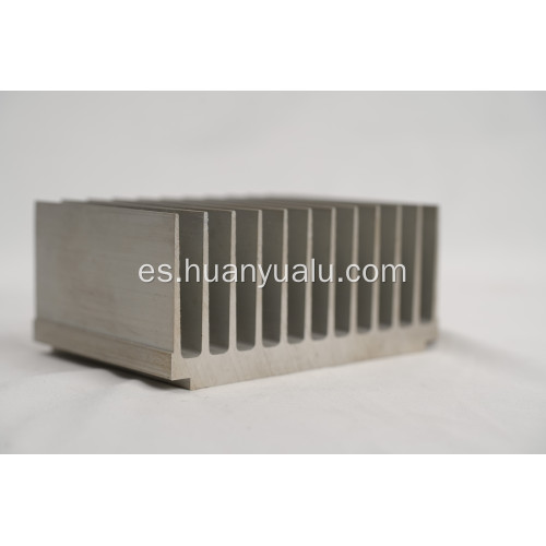 Radiador de extrusión de aluminio de ingeniería de precisión